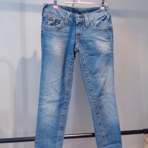 True Religion 27 With Rounded Back Pockets